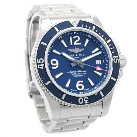 breitling 1765 lug size|breitling superocean a17366.